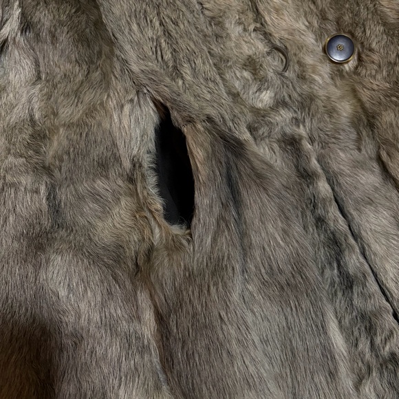 Vintage Fur Coat - Rabbit - Women’s S/M - Picture 10 of 12